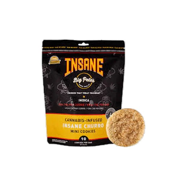 Insane Churro - Indica [10pk] (100mg)