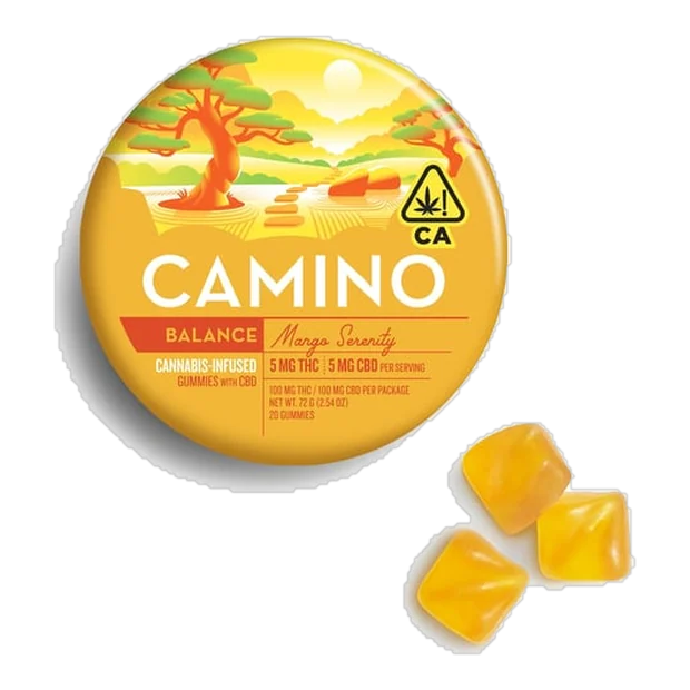1:1 'Balance' Mango Serenity [20pk] (100mg CBD/100mg THC)