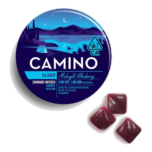 5:1 'Sleep' Midnight Blueberry [20pk] (100mg THC/20mg CBN)