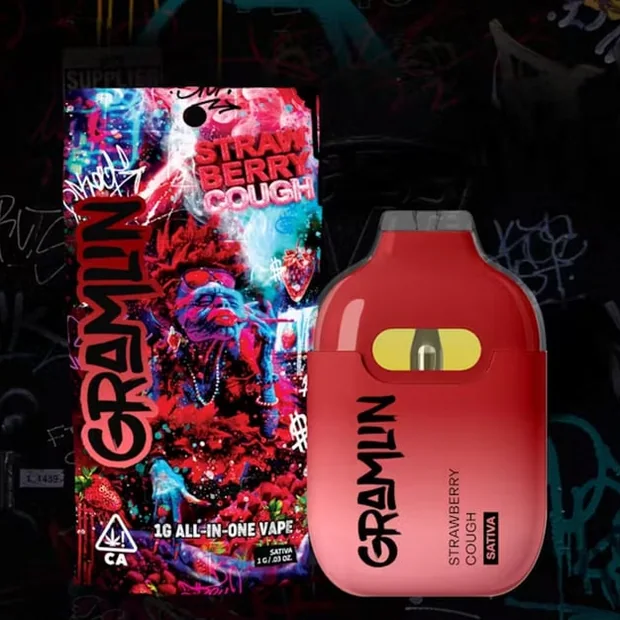 Strawberry Cough AIO [1000mg]