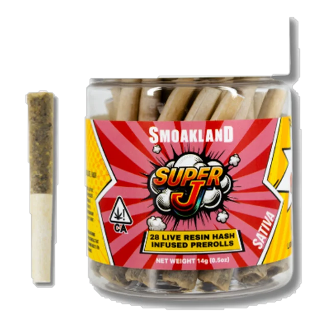 Super J 28pk - Blue Dream (S) Infused Pre-rolls - 14g (.5g)