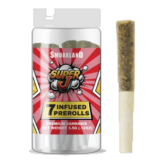 Super J 7pk - Blue Dream (S) Infused Pre-rolls 3.5g