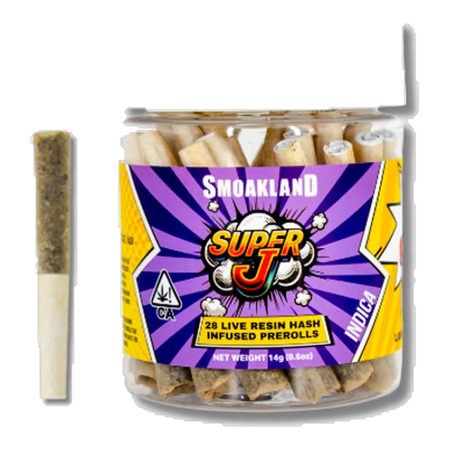 Super Jay 28pk - GDP (I) Infused Pre-rolls - 14g (.5g)