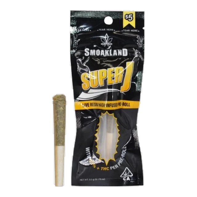 Super Jay - Lemon Diesel (H) Infused Pre-roll