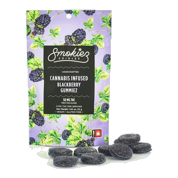 Blackberry Fruit Chews [10pk] (100mg) THC