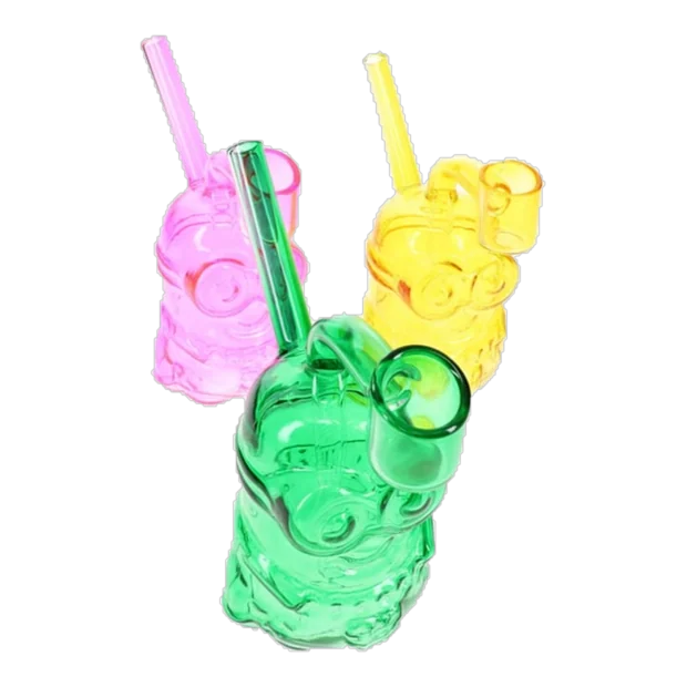 5" Glass Little Worker DAB RIG