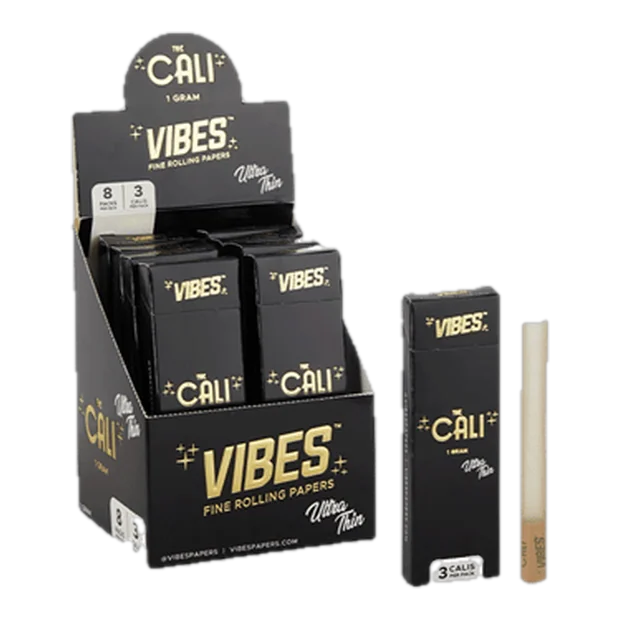 The Cali Hemp 1g Ultra Thin Pre Roll Tube [3pk]