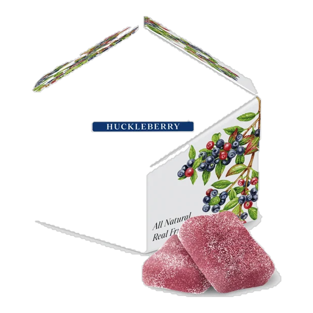 Huckleberry Hybrid Enhanced Gummies