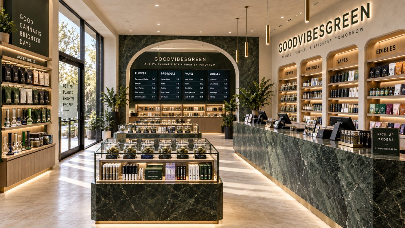 Goodvibesgreen interior.